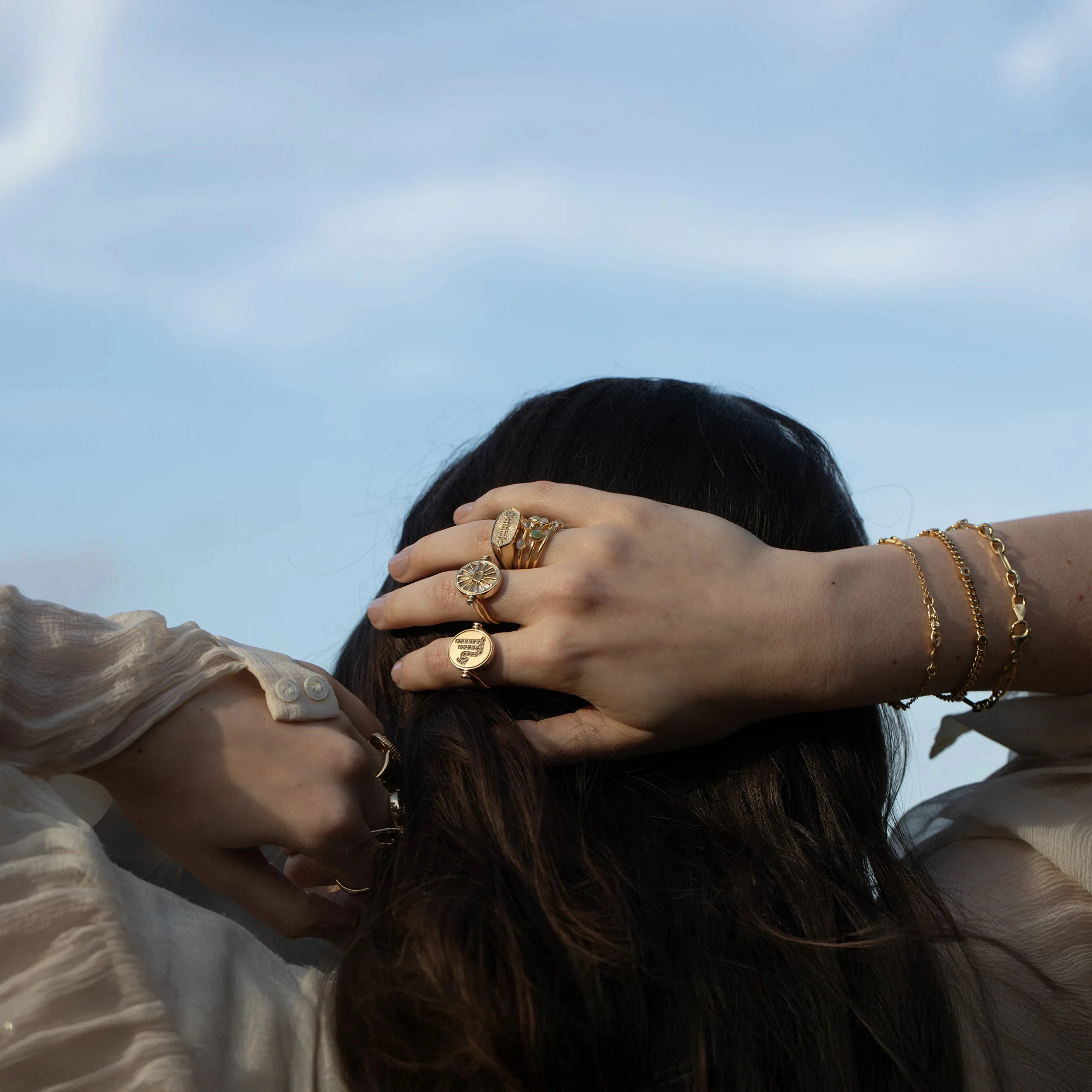 Capricorn & Earth Flip Ring - Image 3