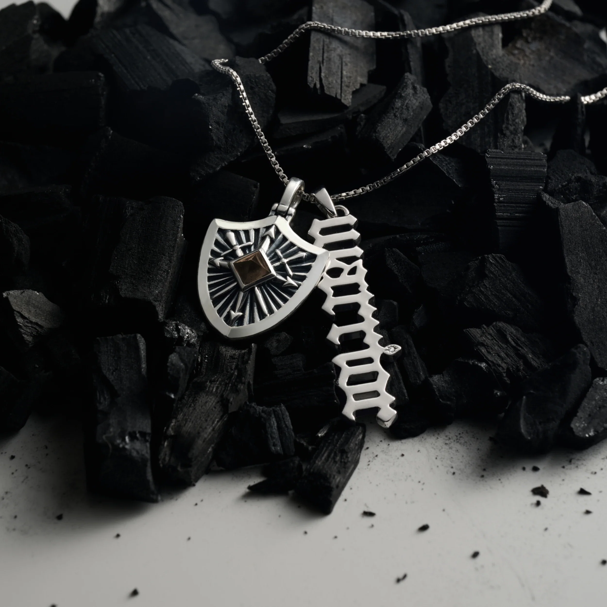 Warrior Nameplate Necklace - Image 3
