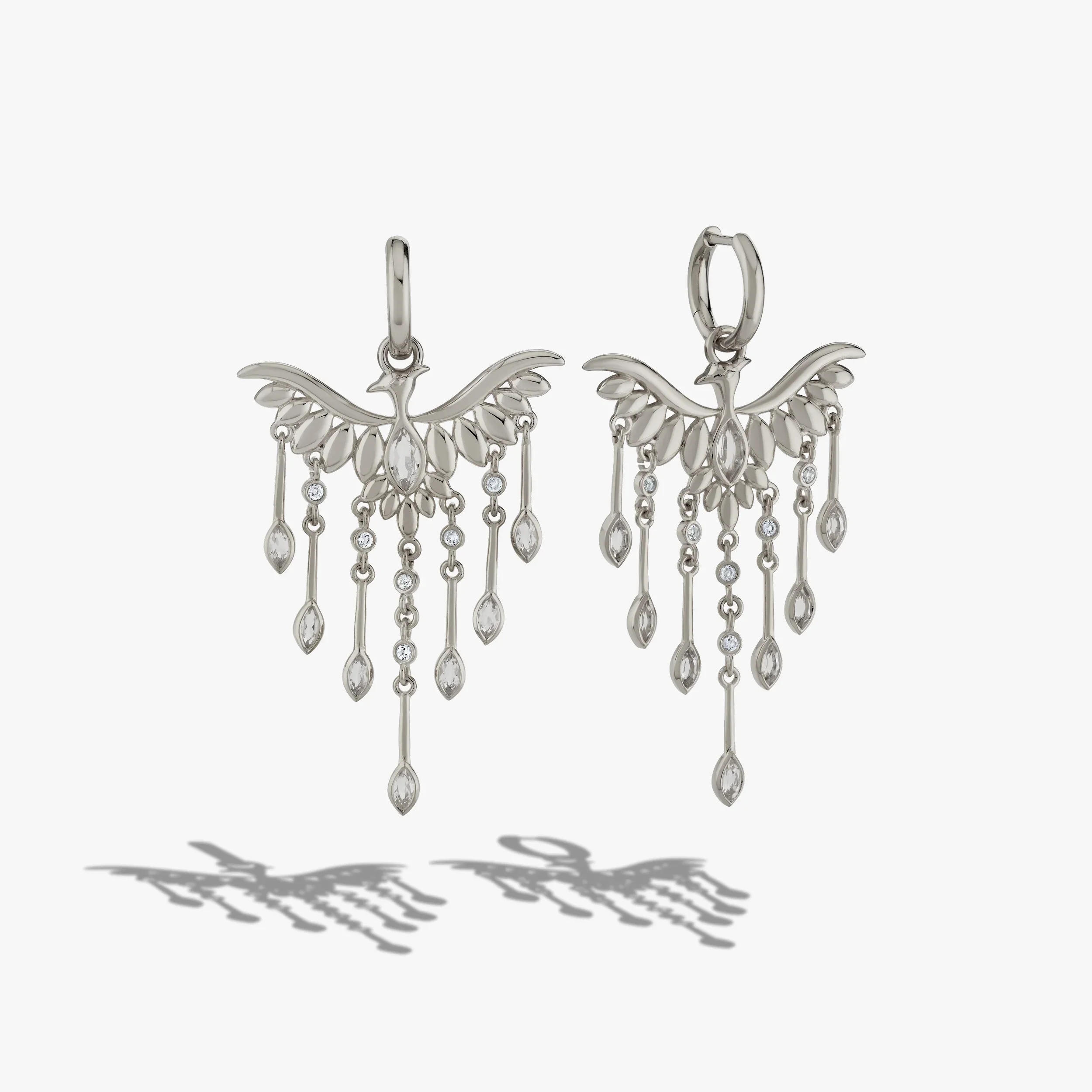 Chandelier Phoenix Drop Earrings - Image 3