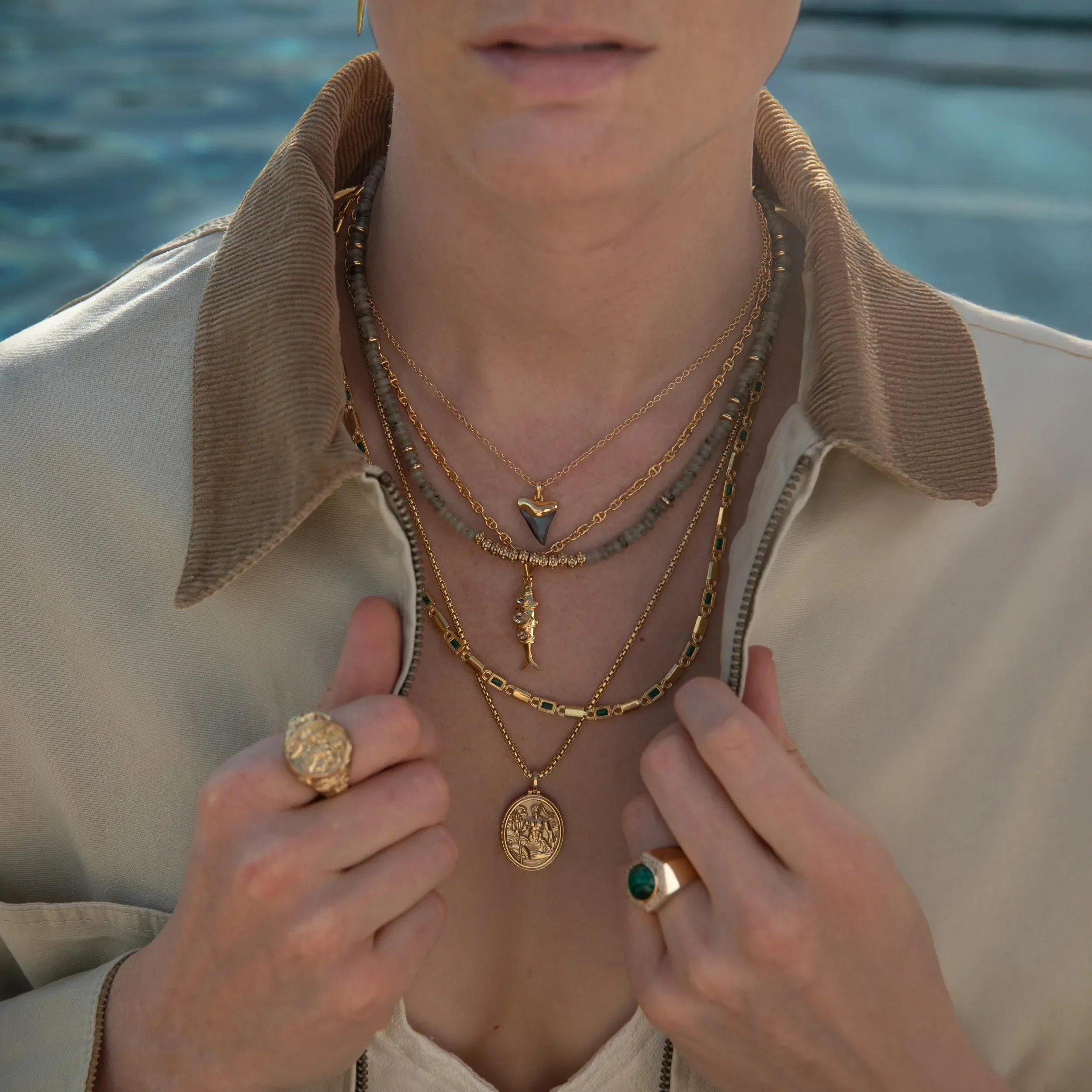 Yemaya's Waves Necklace - Image 3